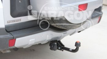 11 999 р. Фаркоп Aragon. (шар A) Mitsubishi Pajero 4 V80 дорестайлинг (2006-2011). Увеличить фотографию 5