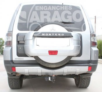 11 999 р. Фаркоп Aragon. (шар A) Mitsubishi Pajero 4 V80 дорестайлинг (2006-2011). Увеличить фотографию 6