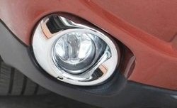 4 199 р. Подиумы противотуманных фар СТ Mitsubishi Outlander GF 1-ый рестайлинг (2014-2016). Увеличить фотографию 1