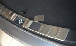 Металлический порожек в багажник автомобиля СТ Mitsubishi Outlander GF 2-ой рестайлинг (2015-2018)