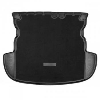 Комбинированый коврик багажника (без органайзера) Unidec Mitsubishi Outlander GF дорестайлинг (2012-2014)  (Чёрный)