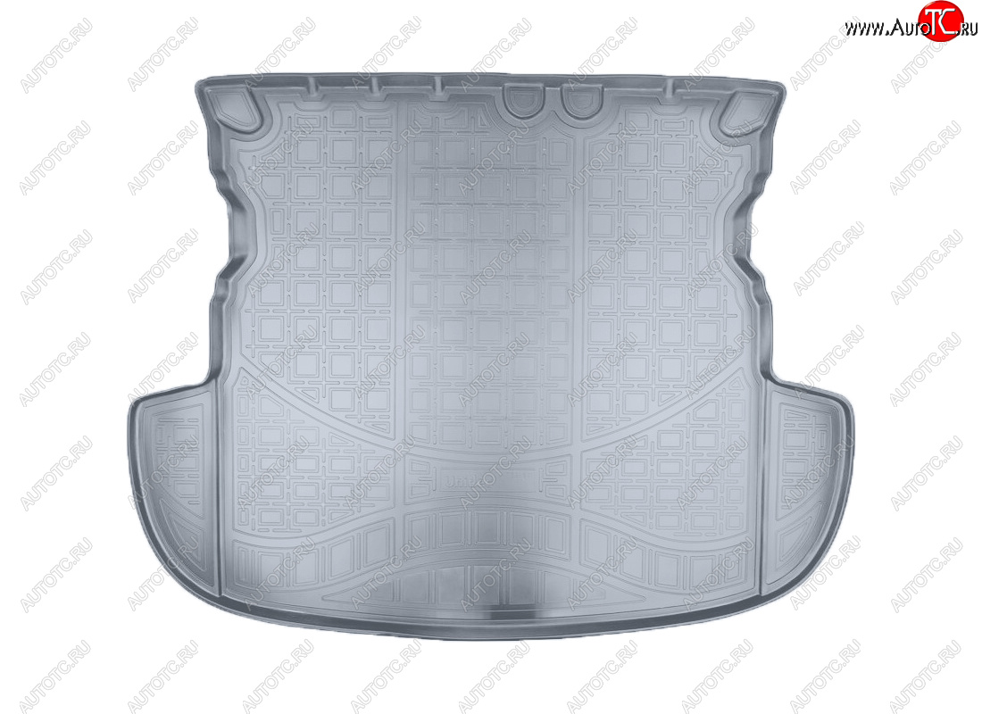2 079 р. Коврик багажника Norplast Unidec (без органайзера)  Mitsubishi Outlander  GF (2012-2024) (Цвет: серый)