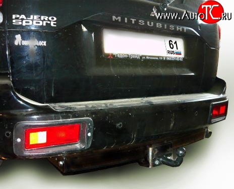 12 399 р. Фаркоп Лидер Плюс (c нерж. пластиной) Mitsubishi Outlander XL (CW)  дорестайлинг (2005-2009) (Без электропакета)