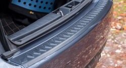 1 349 р. Накладка заднего бампера RA Mitsubishi Outlander XL (CW)  рестайлинг (2010-2013). Увеличить фотографию 1