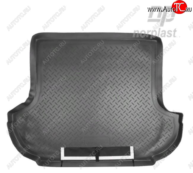 2 879 р. Коврик багажника Norplast Unidec Mitsubishi Outlander XL (CW)  рестайлинг (2010-2013) (Черный, с погрузочным ковриком (фартуком))