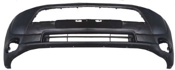 6 849 р. Передний бампер SAT Mitsubishi Outlander GF дорестайлинг (2012-2014) (Неокрашенный). Увеличить фотографию 1