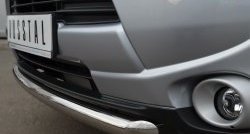 12 499 р. Одинарная защита переднего бампера диаметром 63 мм Russtal  Mitsubishi Outlander  GF (2012-2014). Увеличить фотографию 3