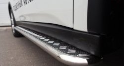 19 799 р. Широкая защита порогов (рестайлинг) Russtal Mitsubishi Outlander GF 1-ый рестайлинг (2014-2016). Увеличить фотографию 3