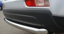 12 499 р. Одинарная защита заднего бампера из трубы диаметром 63 мм Russtal  Mitsubishi Outlander  GF (2012-2014). Увеличить фотографию 3