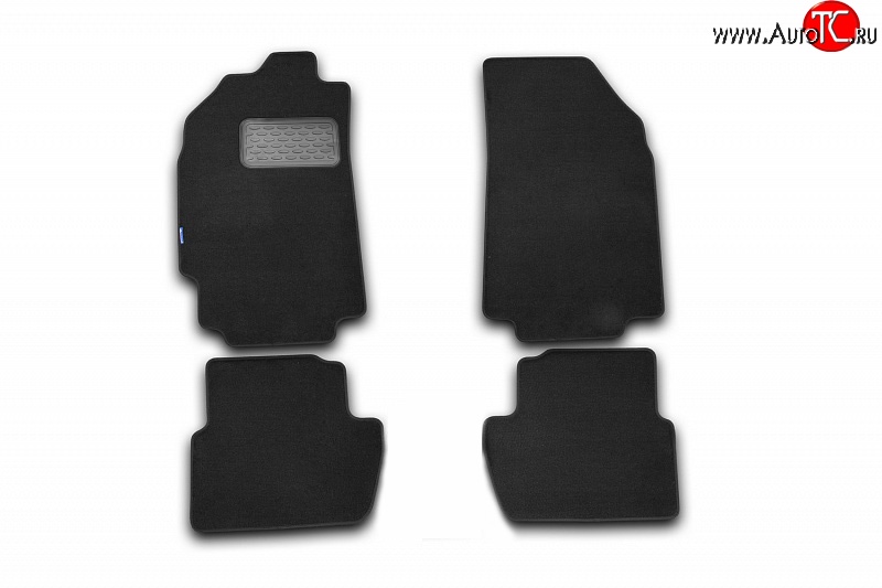 3 979 р. Комплект ковриков в салон (АКПП) Element 4 шт. (текстиль)  Mitsubishi Outlander  GF (2012-2014)