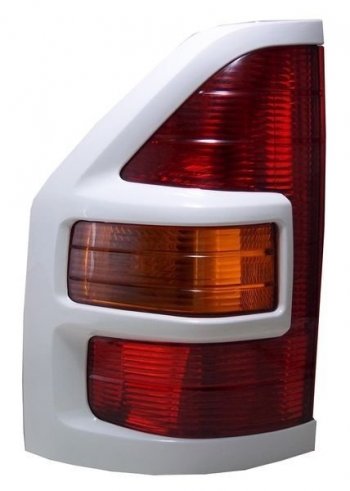 1 499 р. Правый задний фонарь SAT (белая окантовка) Mitsubishi Pajero 3 V70 дорестайлинг (1999-2003). Увеличить фотографию 1
