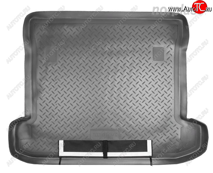 2 899 р. Коврик багажника Norplast  Mitsubishi Pajero  4 V90 (2006-2020) (Черный, с погрузочным ковриком (фартуком))