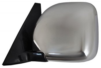 5 999 р. Боковое левое зеркало заднего вида SAT (складное, обогрев, 7 контактов) Mitsubishi Pajero 3 V60 рестайлинг (2003-2006) (Неокрашенное). Увеличить фотографию 1