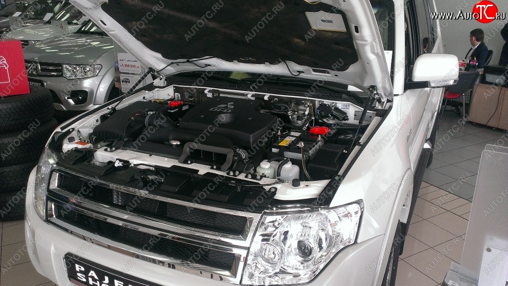 2 199 р. Газовые упоры капота Berkut Mitsubishi Pajero 4 V90 1-ый рестайлинг (2011-2015)