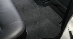 4 099 р. Коврики в салон Element 4 шт. (текстиль) Mitsubishi Pajero 4 V90 дорестайлинг (2006-2011) (Черные). Увеличить фотографию 2