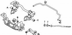 1 079 р. Полиуретановый сайлентблок поперечного рычага передней подвески Точка Опоры  Mitsubishi Pajero iO (1998-2007). Увеличить фотографию 2
