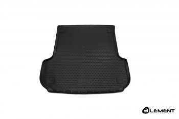 1 899 р. Коврик в багажник Element (полиуретан)  Mitsubishi Pajero Sport  3 QE (2015-2021) (Черный). Увеличить фотографию 1