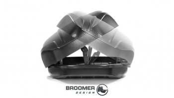 Багажный бокс ВАЗ (Лада) Ока 1111 (1988-2008) Broomer Venture. (Покрытие: шагрень, Цвет: чёрный)Цена: 22 749 р.. Увеличить фотографию 4