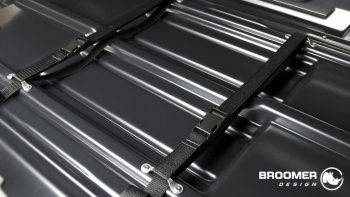 Багажный бокс KIA Sorento (UM/Prime) 3 поколение дорестайлинг (2014-2018) Broomer Venture. (Покрытие: шагрень, Цвет: чёрный)Цена: 22 749 р.. Увеличить фотографию 8