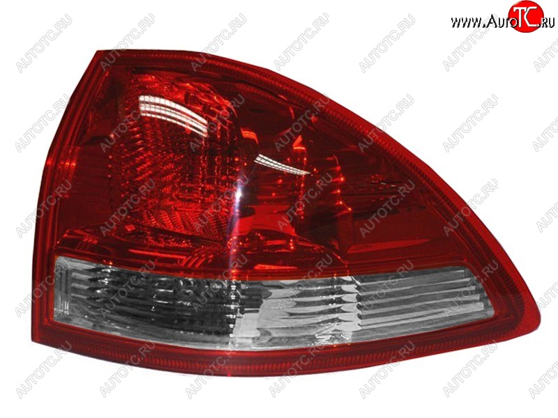 4 499 р. Правый фонарь (внешний/красно-белый) SAT  Mitsubishi Pajero Sport  2 PB (2008-2013)