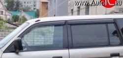 999 р. Комплект дефлекторов окон (ветровиков) 4 шт. Russtal Mitsubishi Pajero Sport 1 PA рестайлинг (2004-2008). Увеличить фотографию 1