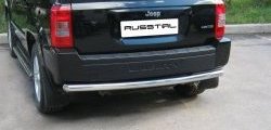 12 349 р. Защита заднего бампера (Ø76 мм, нержавейка) Russtal Jeep Liberty KJ дорестайлинг (2001-2004). Увеличить фотографию 3