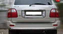 18 999 р. Защита заднего бампера (Ø63 мм, нержавейка) Russtal Lexus LX 470 J100 дорестайлинг (1998-2002). Увеличить фотографию 1