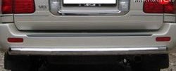 18 999 р. Защита заднего бампера (Ø63 мм, нержавейка) Russtal Lexus LX 470 J100 дорестайлинг (1998-2002). Увеличить фотографию 2