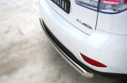 13 649 р. Защита заднего бампера (Ø76 мм, нержавейка) Russtal  Lexus RX ( 350,  450H,  270) (2008-2012). Увеличить фотографию 3