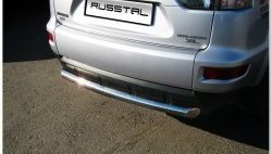 17 649 р. Защита заднего бампера (Ø76 мм, нержавейка) Russtal  Mitsubishi Outlander  XL (2010-2013). Увеличить фотографию 5