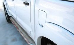 13 999 р. Широкая защита порогов Russtal Toyota Hilux AN20,AN30  2-ой рестайлинг (2011-2016). Увеличить фотографию 3