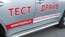 34 899 р. Широкая защита порогов Russtal Toyota Land Cruiser 200 дорестайлинг (2007-2012). Увеличить фотографию 1