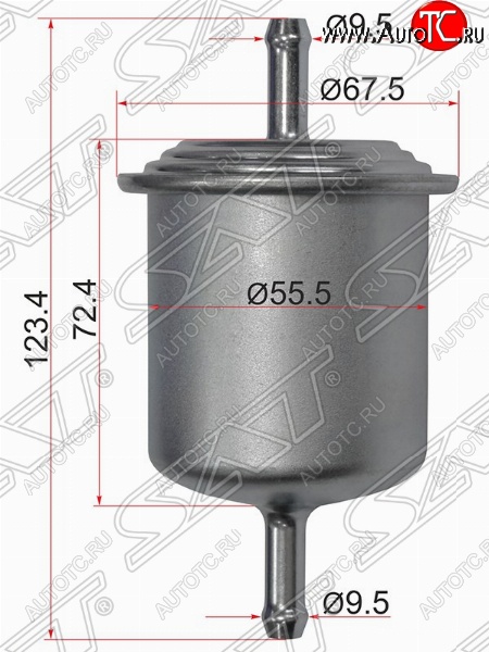 259 р. Топливный фильтр SAT  Nissan 100NX - Sunny N14