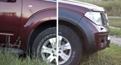 20 599 р. Расширители арок RA (комплект)  Nissan Pathfinder  R51 (2004-2014) (Поверхность глянец (под окраску), Неокрашенные). Увеличить фотографию 7