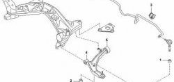 339 р. Полиуретановая втулка стабилизатора передней подвески Точка Опоры (22 мм)  Nissan AD  Y11 - Wingroad  2 Y11. Увеличить фотографию 2