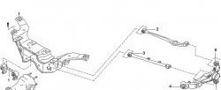 839 р. Полиуретановый сайлентблок ступицы задней подвески (задние) Точка Опоры  Nissan AD  Y11 - Wingroad  2 Y11. Увеличить фотографию 2