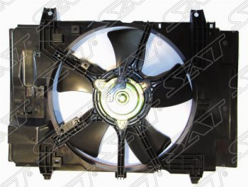 Диффузор радиатора в сборе SAT Nissan Tiida 1 седан C11 рестайлинг (2010-2014)