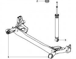 249 р. Полиуретановая втулка амортизатора задней подвески (верхнее крепление) Точка Опоры Nissan Serena 2 (2001-2005). Увеличить фотографию 2