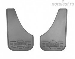 Брызговики плоские Norplast (перед/зад) Nissan Almera седан N16 дорестайлинг (2000-2003)