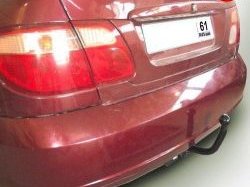 6 549 р. Фаркоп Лидер Плюс  Nissan Almera  седан (2000-2003) (Без электропакета). Увеличить фотографию 1
