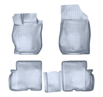 2 899 р. Коврики салона Norplast Unidec 3D  Nissan Almera  седан (2012-2019) (Цвет: серый). Увеличить фотографию 1