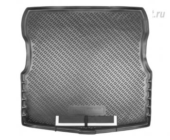 2 869 р. Коврик в багажник Norplast Unidec  Nissan Almera  седан (2012-2019) (Черный с фартуком). Увеличить фотографию 1