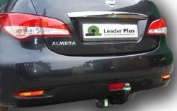 6 999 р. Фаркоп Лидер Плюс Nissan Almera седан G15 (2012-2019) (Без электропакета). Увеличить фотографию 1