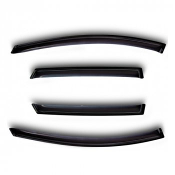 2 999 р. Дефлектора окон SIM  Nissan Almera Classic  седан (2006-2013). Увеличить фотографию 2