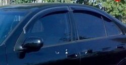 611 р. Дефлекторы окон (ветровики) Novline 4 шт  Nissan Almera Classic  седан (2006-2013). Увеличить фотографию 1