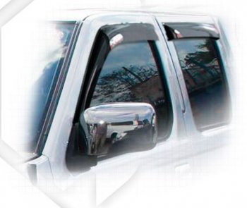2 089 р. Дефлектора окон CA-Plastiс  Nissan Datsun (2003-2024) (Classic полупрозрачный). Увеличить фотографию 1
