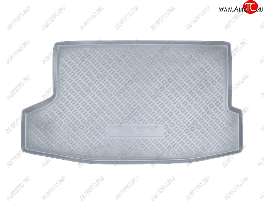 1 599 р. Коврик багажника Norplast Unidec  Nissan Juke  1 YF15 (2014-2020) (Цвет: серый)