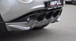 3 999 р. Накладка на передний бампер Impul  Nissan Juke  1 YF15 (2010-2014) (Неокрашенная). Увеличить фотографию 1