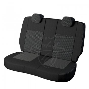 4 699 р. Чехлы для сидений Lord Autofashion Турин (жаккард)  Nissan Juke  1 YF15 (2010-2014) (Черный, вставка Люкс-77). Увеличить фотографию 2
