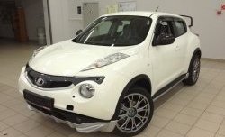 3 749 р. Комплект порогов Impul  Nissan Juke  1 YF15 (2010-2014) (Неокрашенные). Увеличить фотографию 8